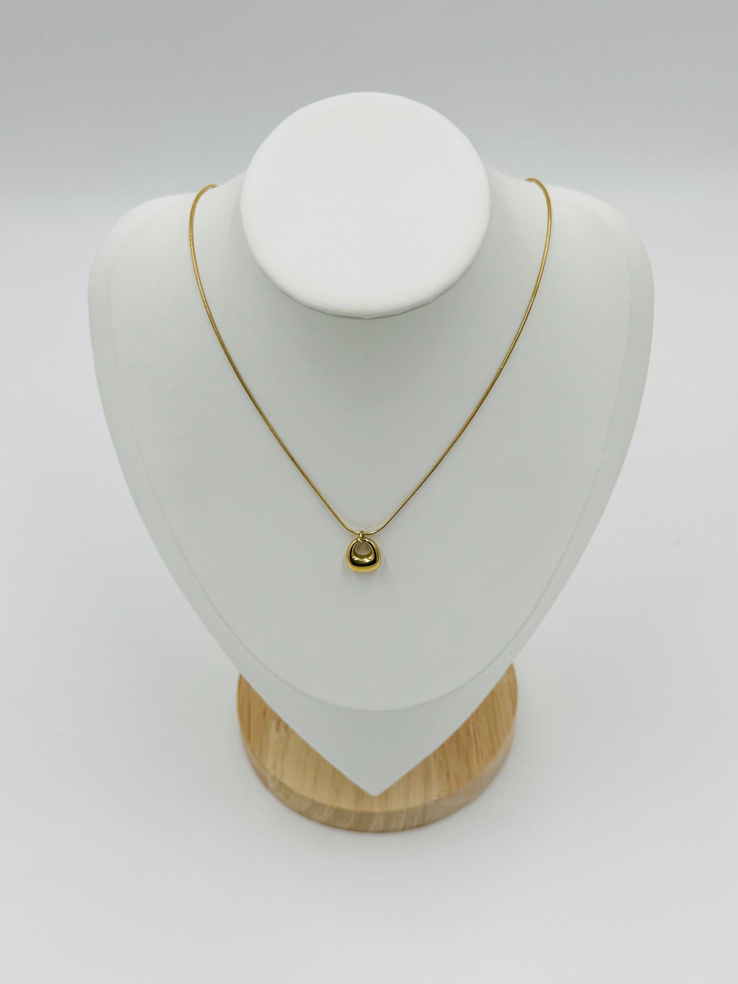 Minimalist Pendant Necklace | Non-Tarnish, Hypoallergenic Jewelry