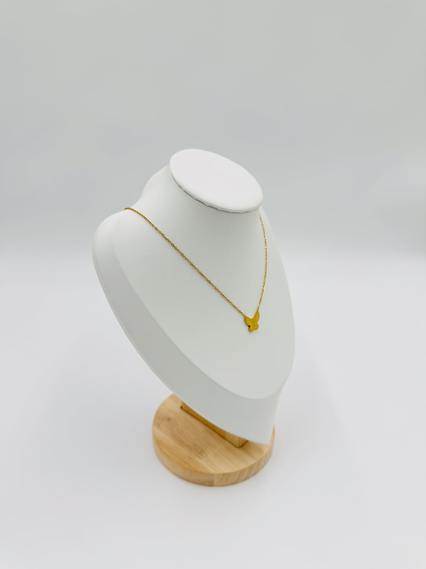 Butterfly Charm Necklace | Non-Tarnish, Hypoallergenic Jewelry