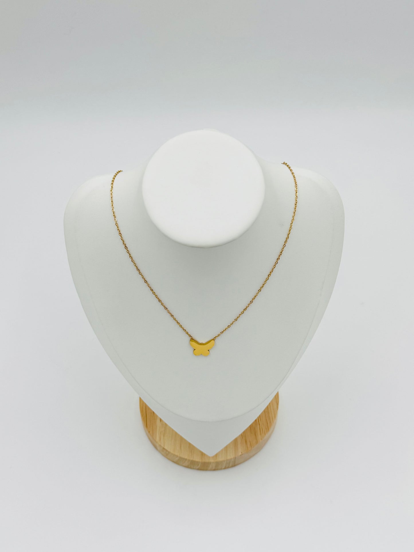 Butterfly Charm Necklace | Non-Tarnish, Hypoallergenic Jewelry