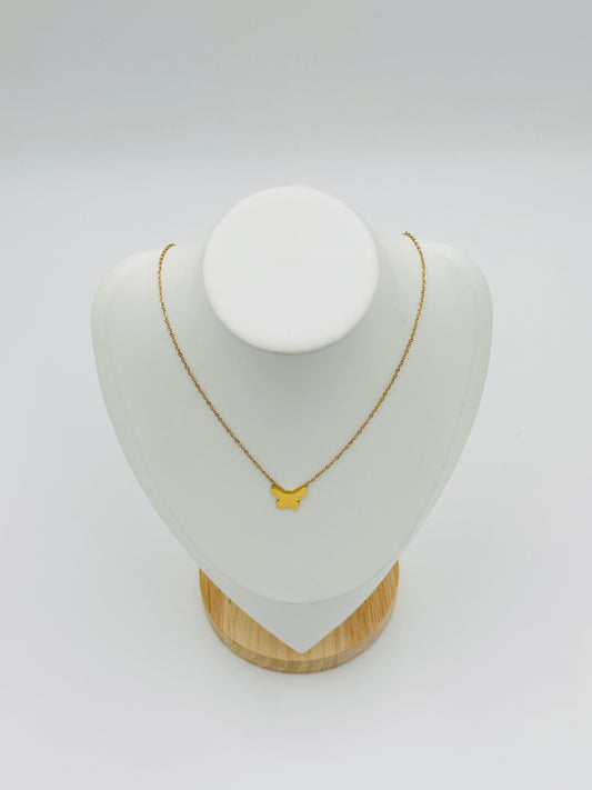 Butterfly Charm Necklace | Non-Tarnish, Hypoallergenic Jewelry